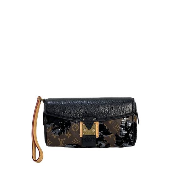 Louis Vuitton Limited Edition Fleur de Jais Clutch - Picture 1 of 9